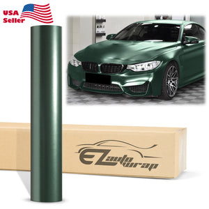 Matte Metallic Satin Pearl Army Green Vinyl Wrap