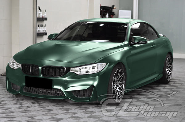 Matte Metallic Satin Pearl Army Green Vinyl Wrap