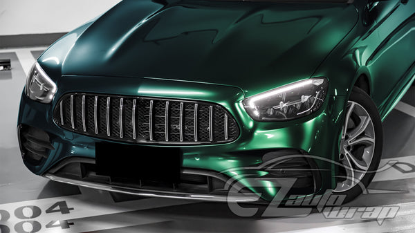 Super Gloss Metallic Midnight Green Vinyl Wrap