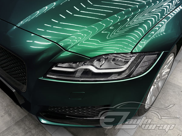 Super Gloss Metallic Midnight Green Vinyl Wrap