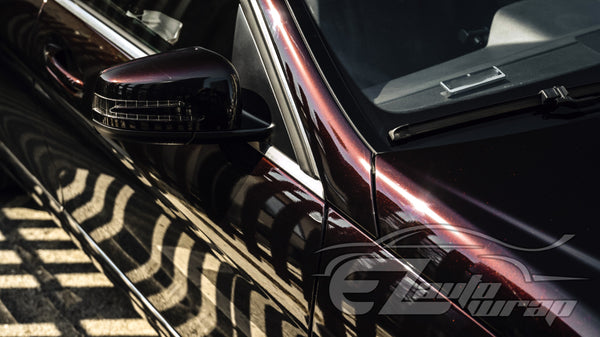 Galaxy Dust Gloss Phantom Rose Black Vinyl Wrap