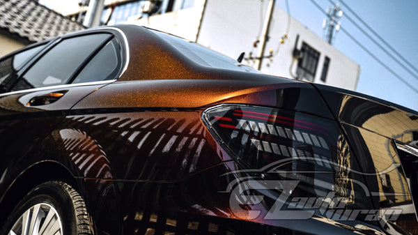 Galaxy Dust Gloss Phantom Rose Black Vinyl Wrap