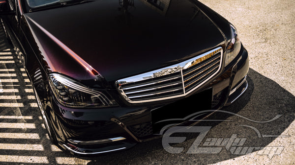 Galaxy Dust Gloss Phantom Rose Black Vinyl Wrap