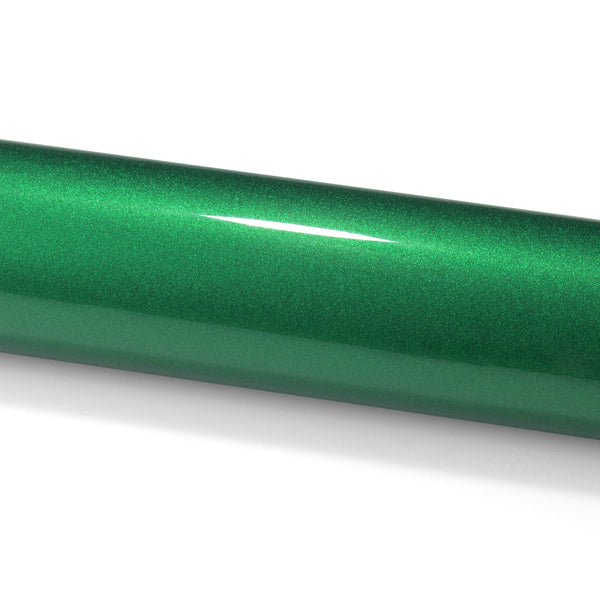 Gloss Diamond Glitter Green Vinyl Wrap