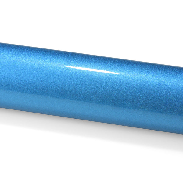 Gloss Diamond Glitter Light Blue Vinyl Wrap