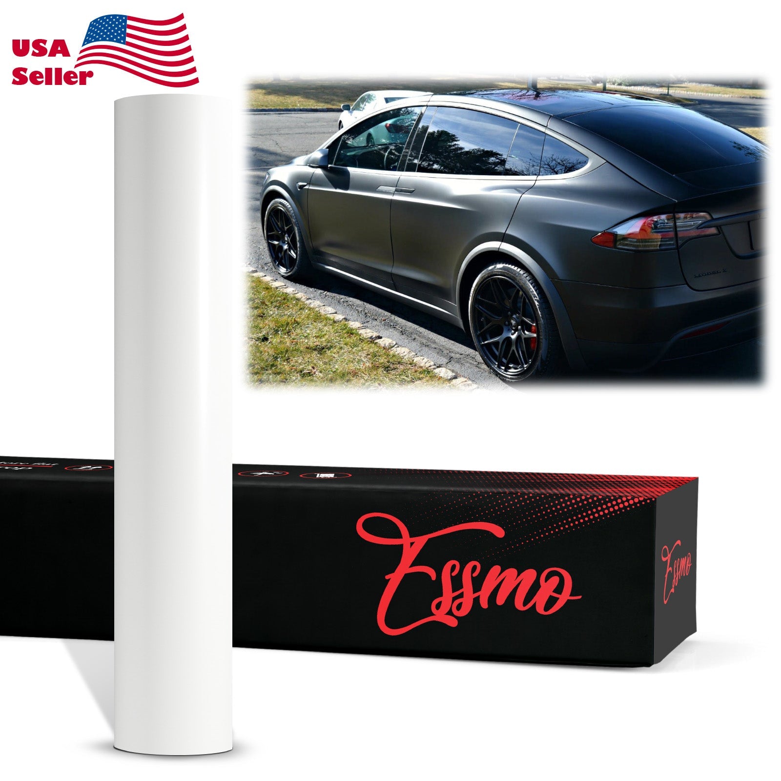 ESSMO™ PPF Paint Protection Film TPU Matte Clear 12"(inches) Wide Invisible Scratches Shield Wrap DIY
