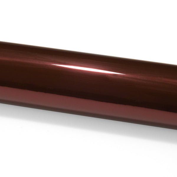 Supercast Burgundy Easy Stretch Chrome Vinyl Wrap