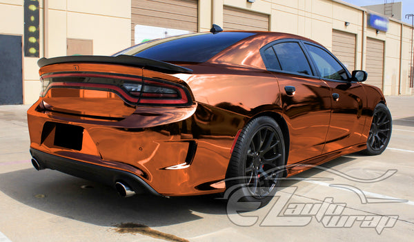 Supercast Copper Easy Stretch Chrome Vinyl Wrap