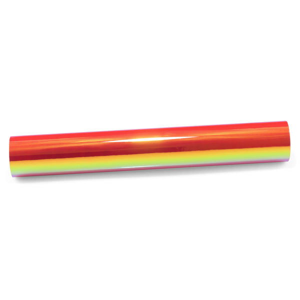 Neo Holographic Red Vinyl Wrap