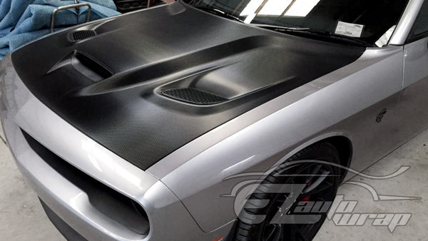Avery Dennison SW900 Carbon Fiber Textured Black Vinyl Wrap