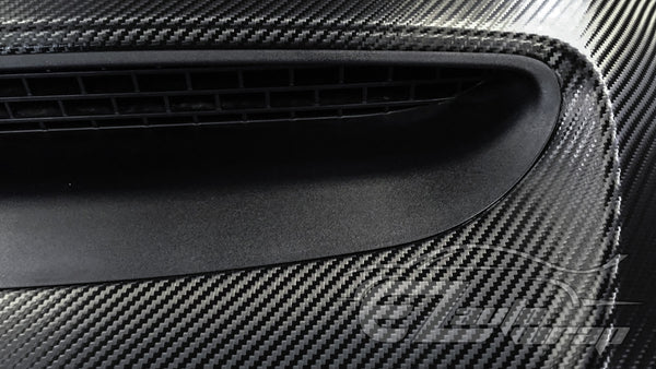 Avery Dennison SW900 Carbon Fiber Textured Black Vinyl Wrap