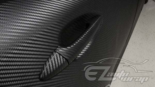 Avery Dennison SW900 Carbon Fiber Textured Black Vinyl Wrap