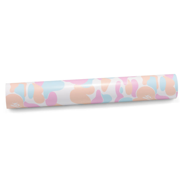 Camouflage Ape Bubblegum Orange Vinyl Wrap