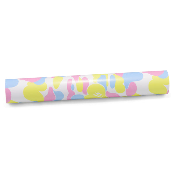 Camouflage Ape Bubblegum Yellow Vinyl Wrap