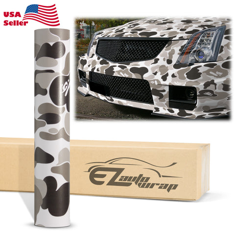 Camouflage Ape Black Vinyl Wrap