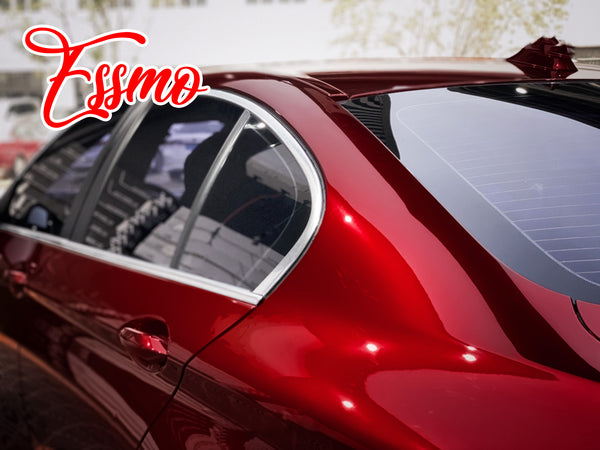 PET Liquid Metallic Cherry Red Vinyl Wrap