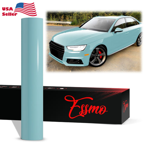 PET Super Gloss Aqua Haze Vinyl Wrap