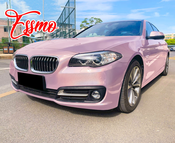 PET Laser Flip Gloss Pink Vinyl Wrap