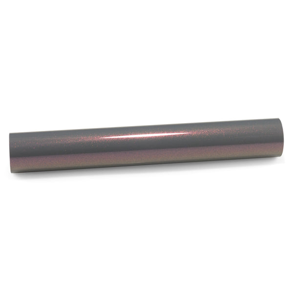PET Galaxy Dust Gloss Phantom Gray Red Color Shift Vinyl Wrap