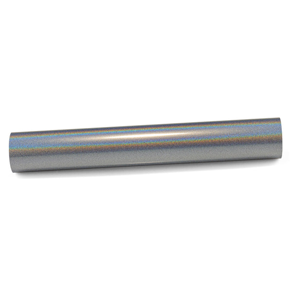 PET Laser Flip Gloss Silver Vinyl Wrap