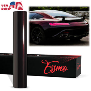 PET Galaxy Dust Gloss Black Cherry Color Shift Vinyl Wrap