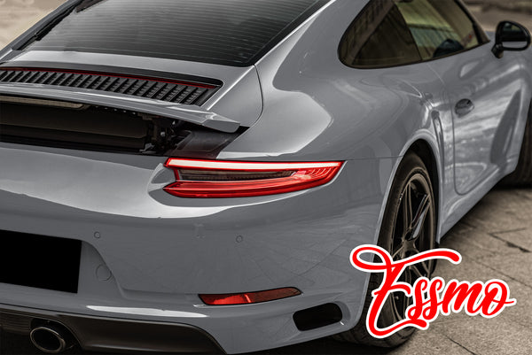 PET Super Gloss Dark Nardo Gray Vinyl Wrap