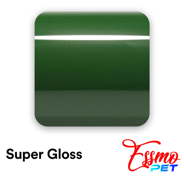 PET Super Gloss Jungle Green Vinyl Wrap