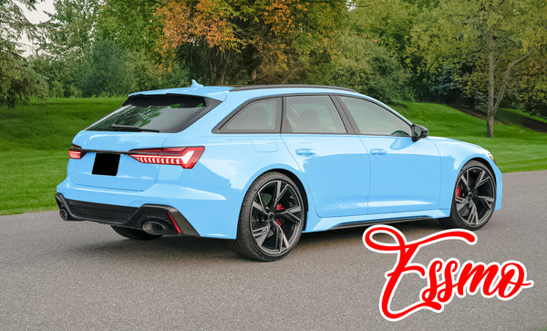 PET Super Gloss Light Blue Vinyl Wrap