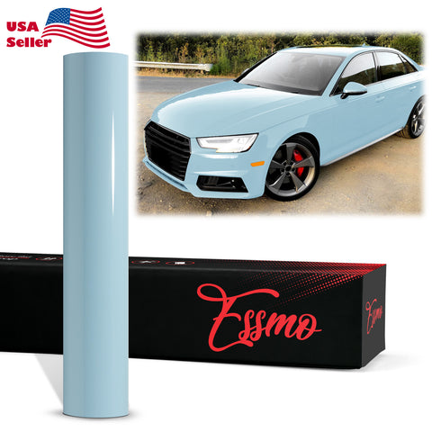 PET Super Gloss Sea Breeze Blue Vinyl Wrap
