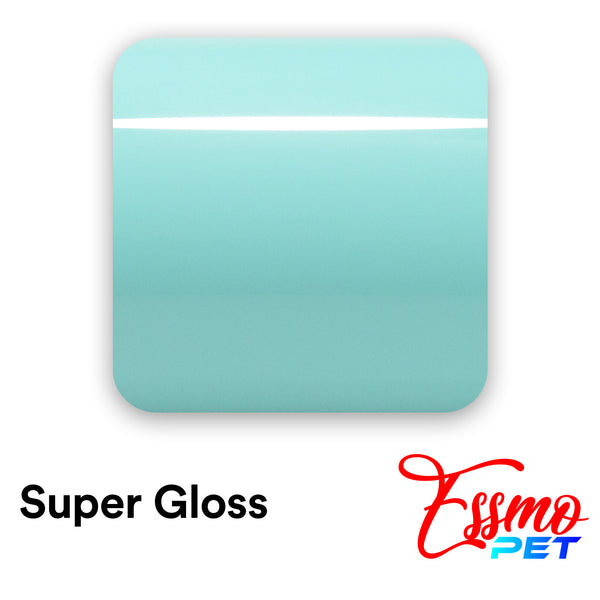 PET Super Gloss Teal Vinyl Wrap