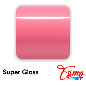 PET Super Gloss Pink Vinyl Wrap