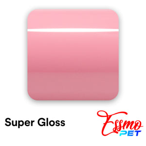 PET Super Gloss Light Pink Vinyl Wrap