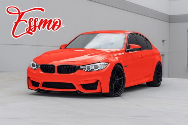 PET Super Gloss Racing Red Vinyl Wrap