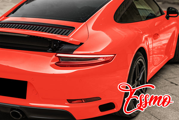 PET Super Gloss Racing Red Vinyl Wrap