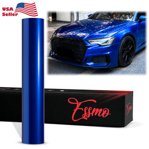 PET Liquid Metallic Klein Blue Vinyl Wrap