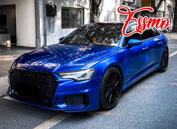 PET Liquid Metallic Klein Blue Vinyl Wrap