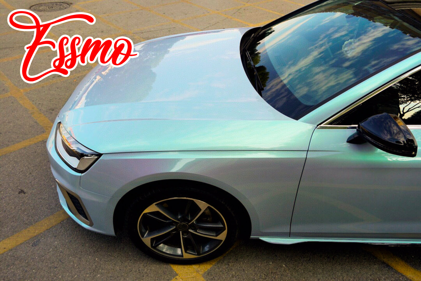 PET Space Candy Gloss Platinum Green Vinyl Wrap – EzAuto Wrap
