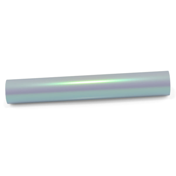 PET Space Candy Matte Platinum Green Vinyl Wrap