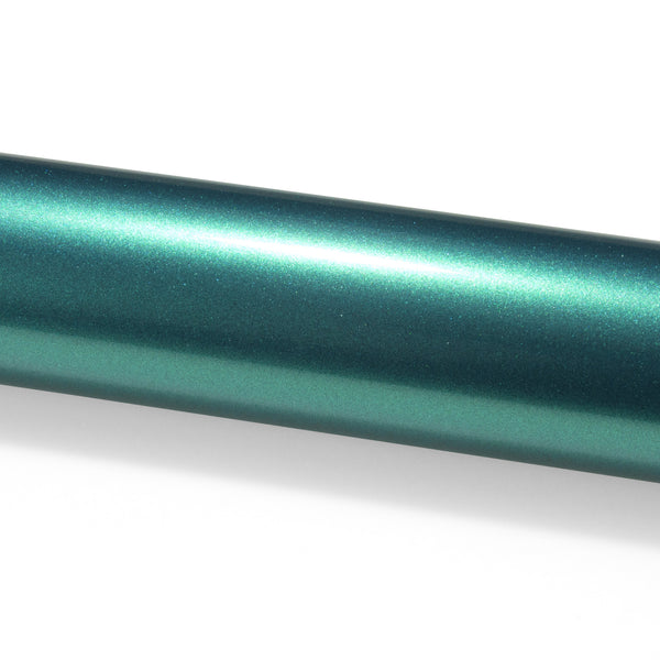 PET Super Gloss Metallic Emerald Green Vinyl Wrap