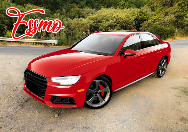 PET Super Gloss Cherry Red Vinyl Wrap
