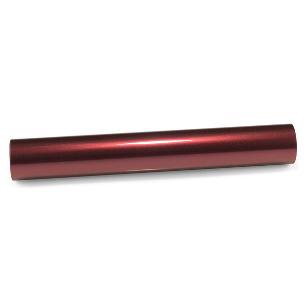 PET Super Gloss Metallic Vampire Red Vinyl Wrap