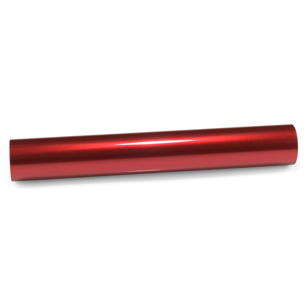 PET Super Gloss Metallic Gem Red Vinyl Wrap