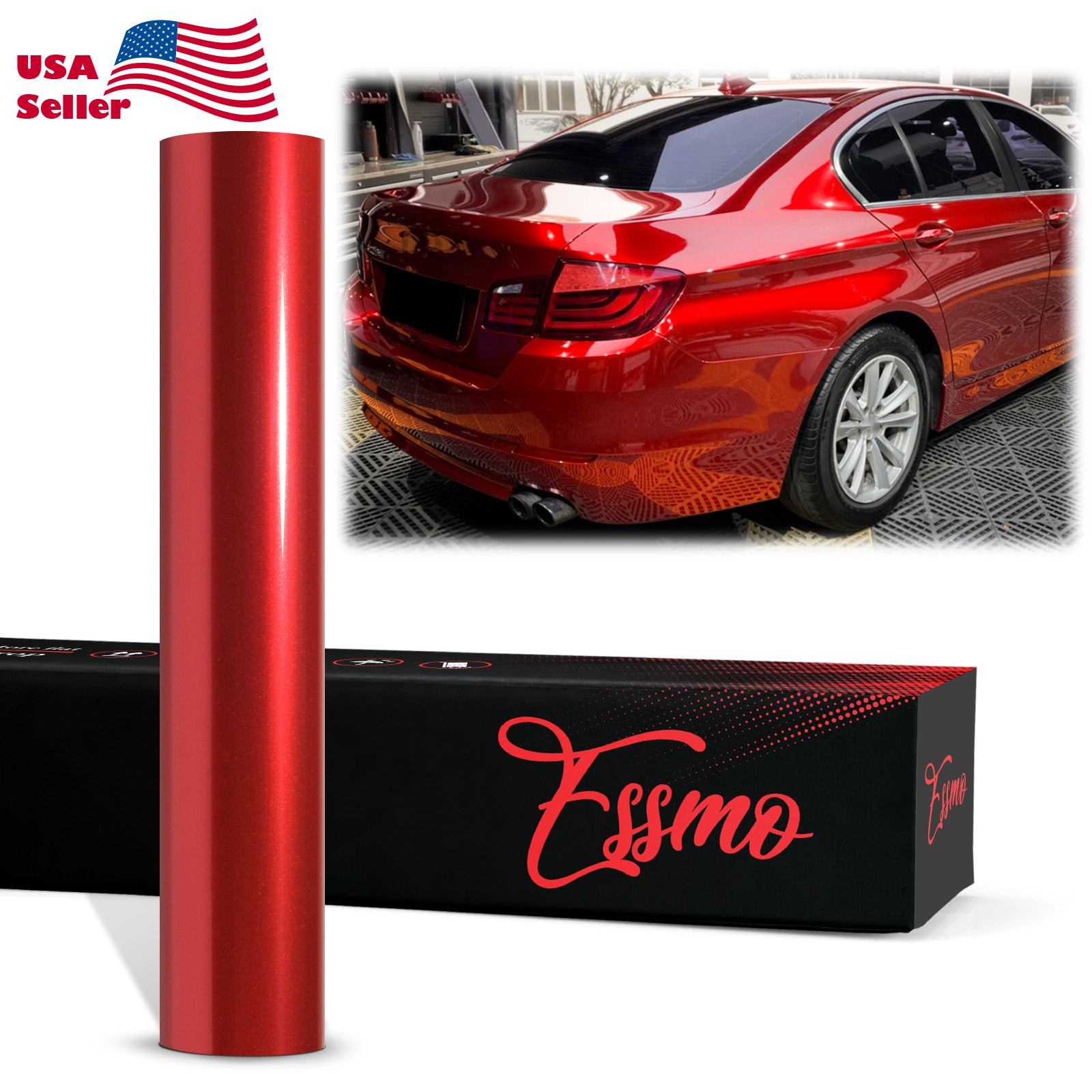 PET Super Gloss Metallic Soul Red Vinyl Wrap – EzAuto Wrap PET Super Gloss Metallic Soul Red Vinyl Wrap – EzAuto Wrap