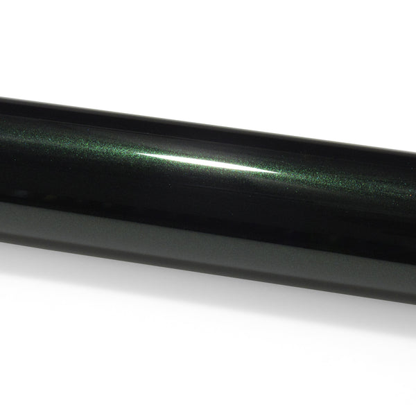 PET Super Gloss Metallic Blackish Green Vinyl Wrap