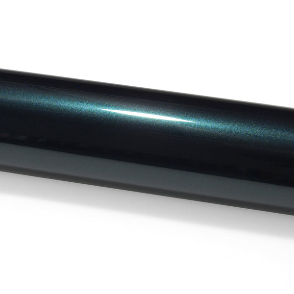 PET Super Gloss Metallic Dark British Green Vinyl Wrap