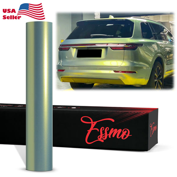 PET Super Gloss Metallic Urban Bamboo Vinyl Wrap