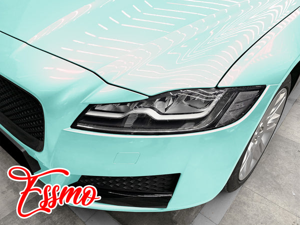 PET Space Candy Gloss Aqua Purple Vinyl Wrap