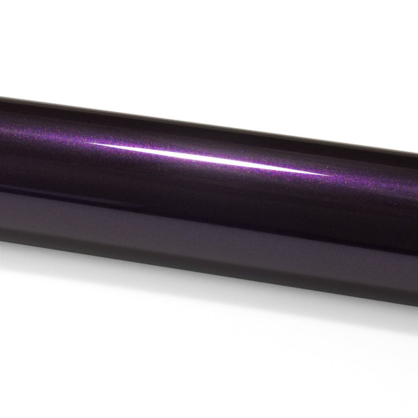PET Super Gloss Metallic Devil Purple Vinyl Wrap
