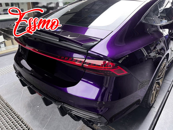 PET Super Gloss Metallic Devil Purple Vinyl Wrap