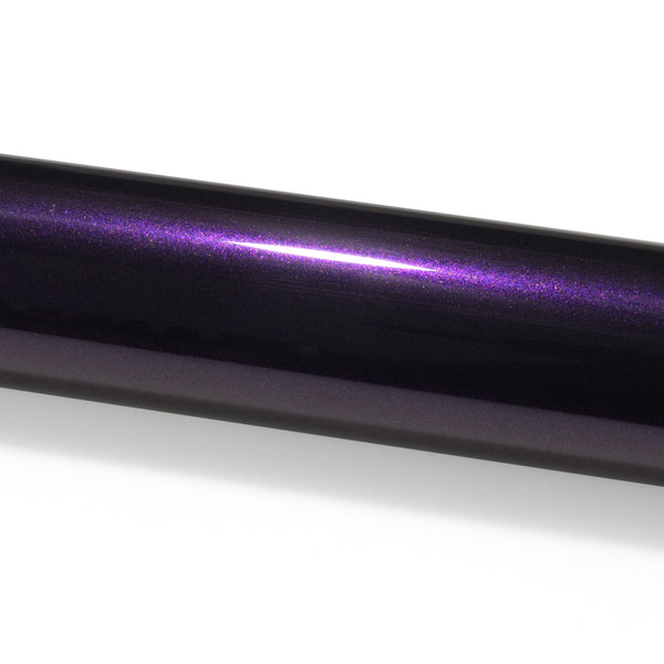 PET Super Gloss Metallic Devil Purple Vinyl Wrap